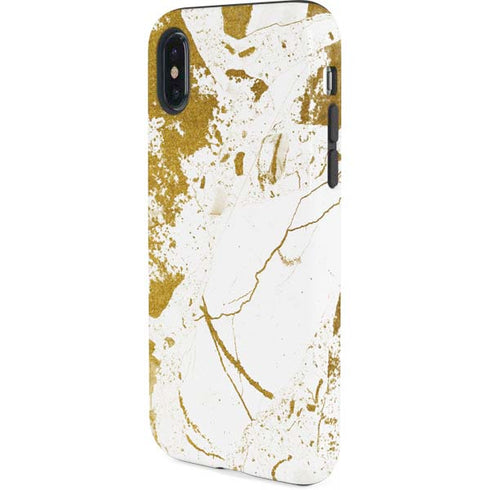 White Scattered Marble iPhone X Pro Case