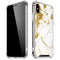 White Scattered Marble iPhone XS Max Clear Case