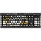 White Scattered Marble K95 RGB PLATINUM Mechanical Gaming Keyboard Skin