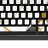 White Scattered Marble K95 RGB PLATINUM Mechanical Gaming Keyboard Skin