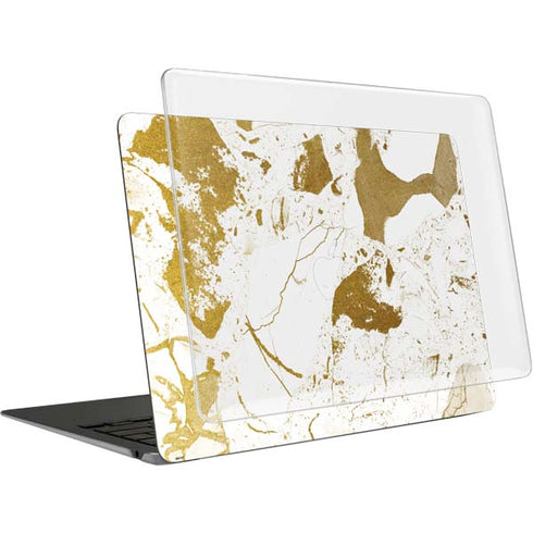 White Scattered Marble MacBook Air 13in M1 (2021) Case plus Skin