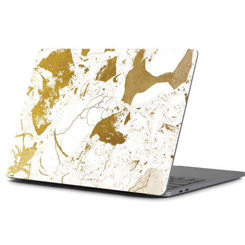 White Scattered Marble Apple MacBook Pro 13-inch Skin