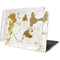 White Scattered Marble MacBook Pro 15in (2016-19) Case plus Skin