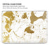 White Scattered Marble MacBook Pro 16in (2021-25) Case plus Skin