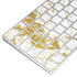 White Scattered Marble Magic Keyboard Skin