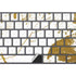 White Scattered Marble Magic Keyboard with Numeric Keypad Skin