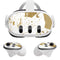 White Scattered Marble Meta Quest 3 Skin