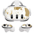 White Scattered Marble Meta Quest 3 Skin