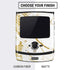 White Scattered Marble Motorola RAZR Skin