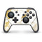 White Scattered Marble Nintendo Switch Pro Controller Skin