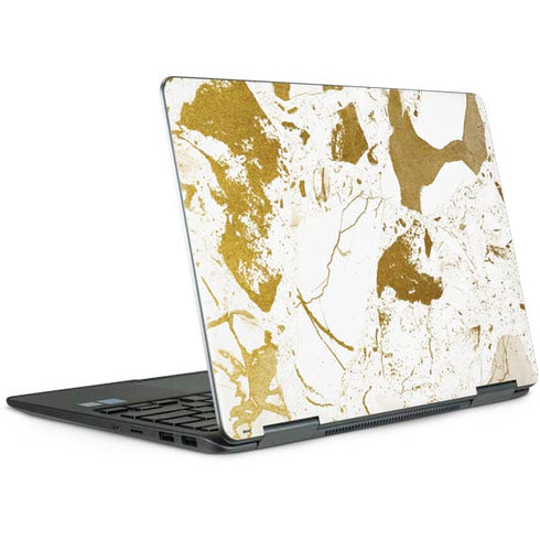 White Scattered Marble Notebook 9 Pro 13in (2017) Skin