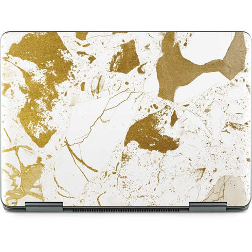 White Scattered Marble Notebook 9 Pro 13in (2017) Skin