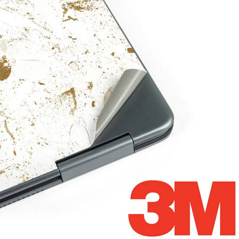 White Scattered Marble Notebook 9 Pro 13in (2017) Skin
