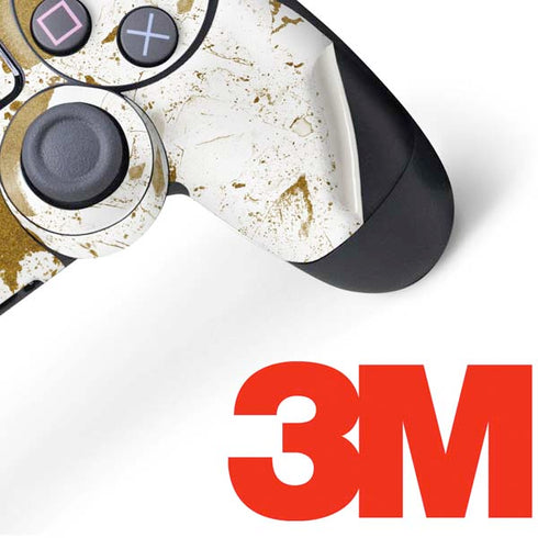 White Scattered Marble PS4 Controller Skin