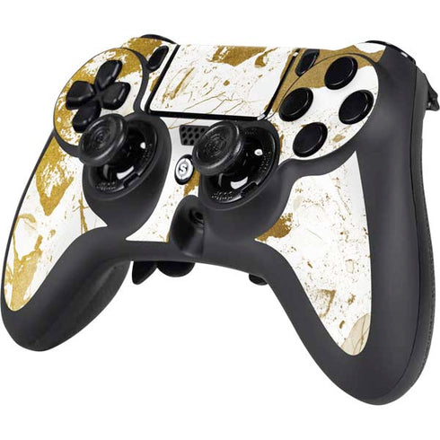 White Scattered Marble PS4/PC SCUF Impact Controller Skin