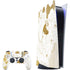 White Scattered Marble PS5 Digital Edition Bundle Skin