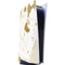 White Scattered Marble PS5 Digital Edition Console Skin