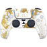 White Scattered Marble PS5 Controller Skin