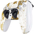 White Scattered Marble PS5 Controller Skin