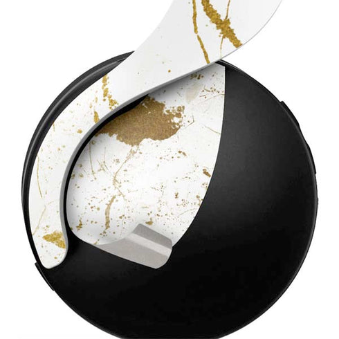 White Scattered Marble PULSE 3D Wireless Headset for PS5 Skin