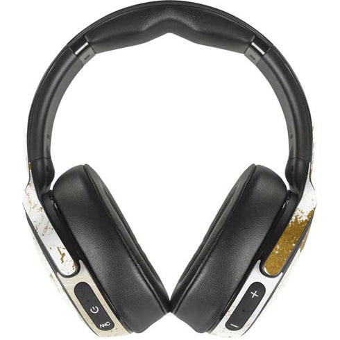 White Scattered Marble Skullcandy Venue Skin