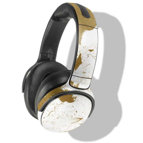 White Scattered Marble Skullcandy Venue Skin