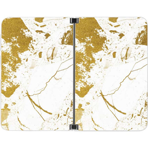 White Scattered Marble Surface Duo Skin
