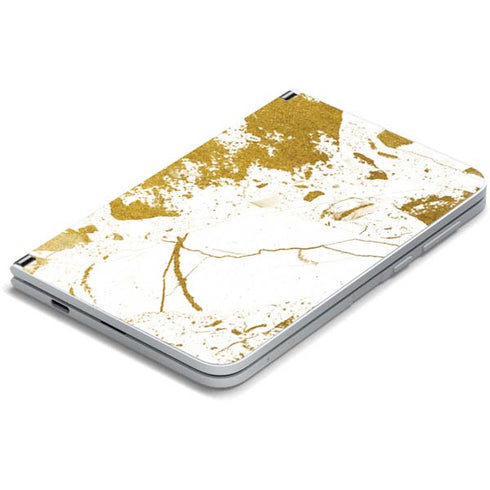 White Scattered Marble Surface Duo Skin