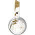 White Scattered Marble Surface Headphones Skin