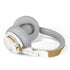 White Scattered Marble Surface Headphones Skin