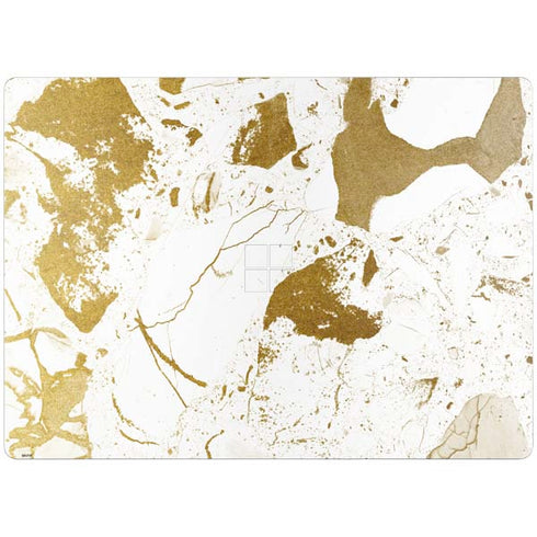 White Scattered Marble Surface Laptop 4 15in Skin