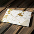 White Scattered Marble Surface Pro 7 Skin