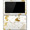 White Scattered Marble Surface Pro Tablet Skin
