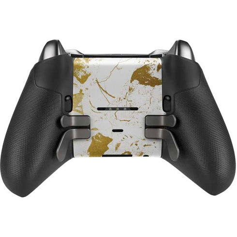 White Scattered Marble Xbox Elite Wireless Controller Series 2 Skin