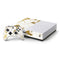 White Scattered Marble Xbox One S Console and Controller Bundle Skin