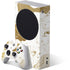 White Scattered Marble Xbox Series S Bundle Skin