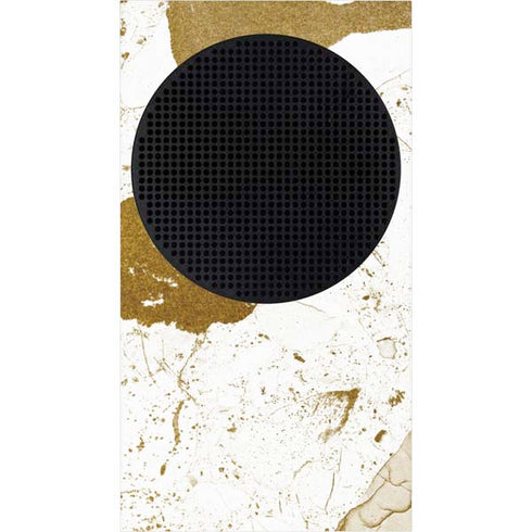 White Scattered Marble Xbox Series S Bundle Skin