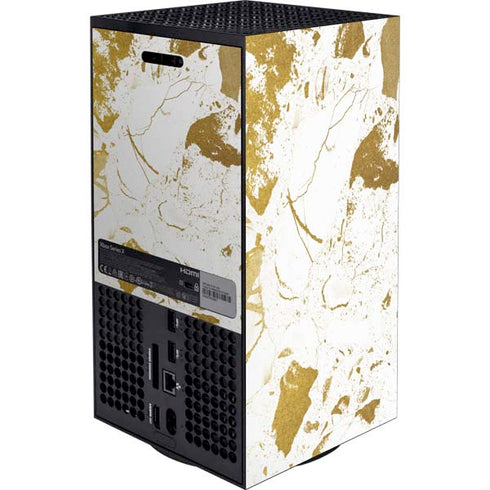 White Scattered Marble Xbox Series X Bundle Skin