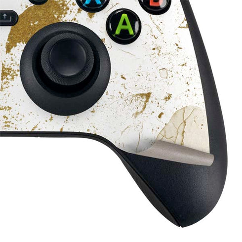 White Scattered Marble Xbox Series X Controller Skin