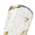 White Scattered Marble Yeti 20oz Tumbler Skin