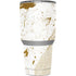 White Scattered Marble Yeti 30oz Rambler Tumbler Skin