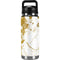 White Scattered Marble YETI Rambler 26oz Bottle Skin