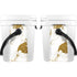 White Scattered Marble YETI Roadie 24 Hard Cooler Skin