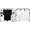 White Speckle Nintendo 2DS Skin