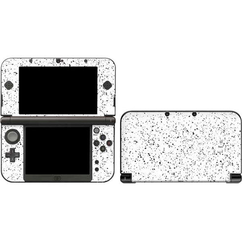 White Speckle 3DS XL 2015 Skin