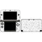 White Speckle 3DS XL 2015 Skin