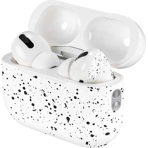 White Speckle AirPods Pro 2nd Gen Skin