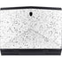 White Speckle Dell Alienware Skin