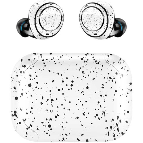 White Speckle Amazon Echo Buds Skin