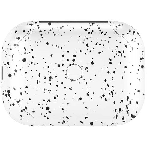 White Speckle Amazon Echo Buds Skin